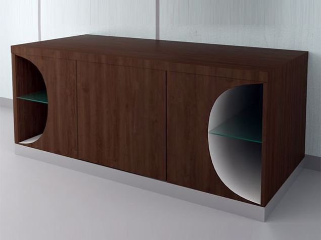 Crevasse modern credenza