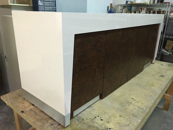 Moder Reception Desk - Law Office