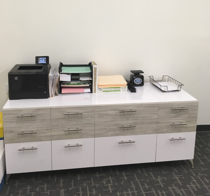 California Modern Reception Desk