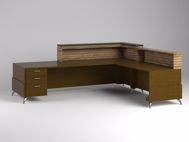 Picture of California Contemporary Reception Desk