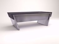 Messina Modern Executive Desk