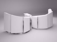 Dijon Modern Reception Desk